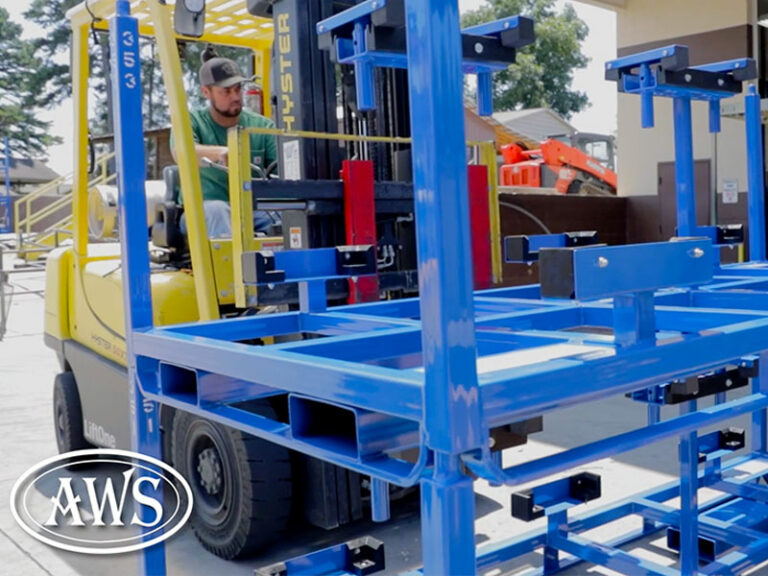 Custom Rack Brings Efficiency Brownworks Custom Design Anderson's